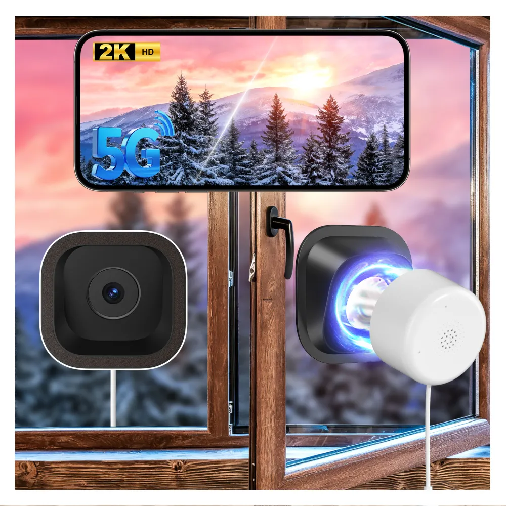 3MP Window Camera With Bracket WiFi Indoor 7