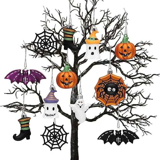 12 Pcs Halloween Tree Decorations 1