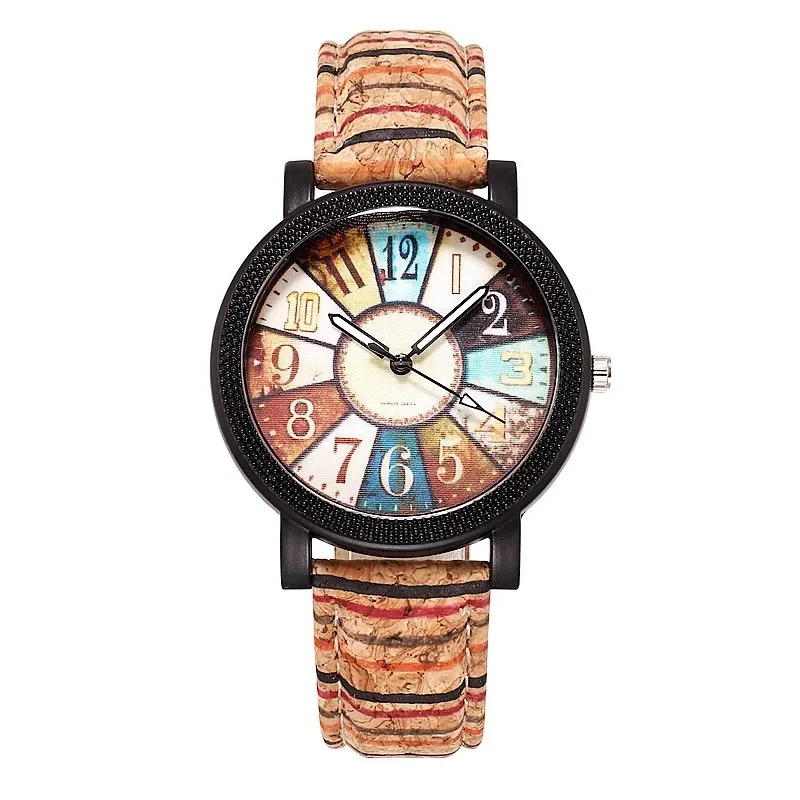 Casual Vintage Leather Women Quartz Wrist 5