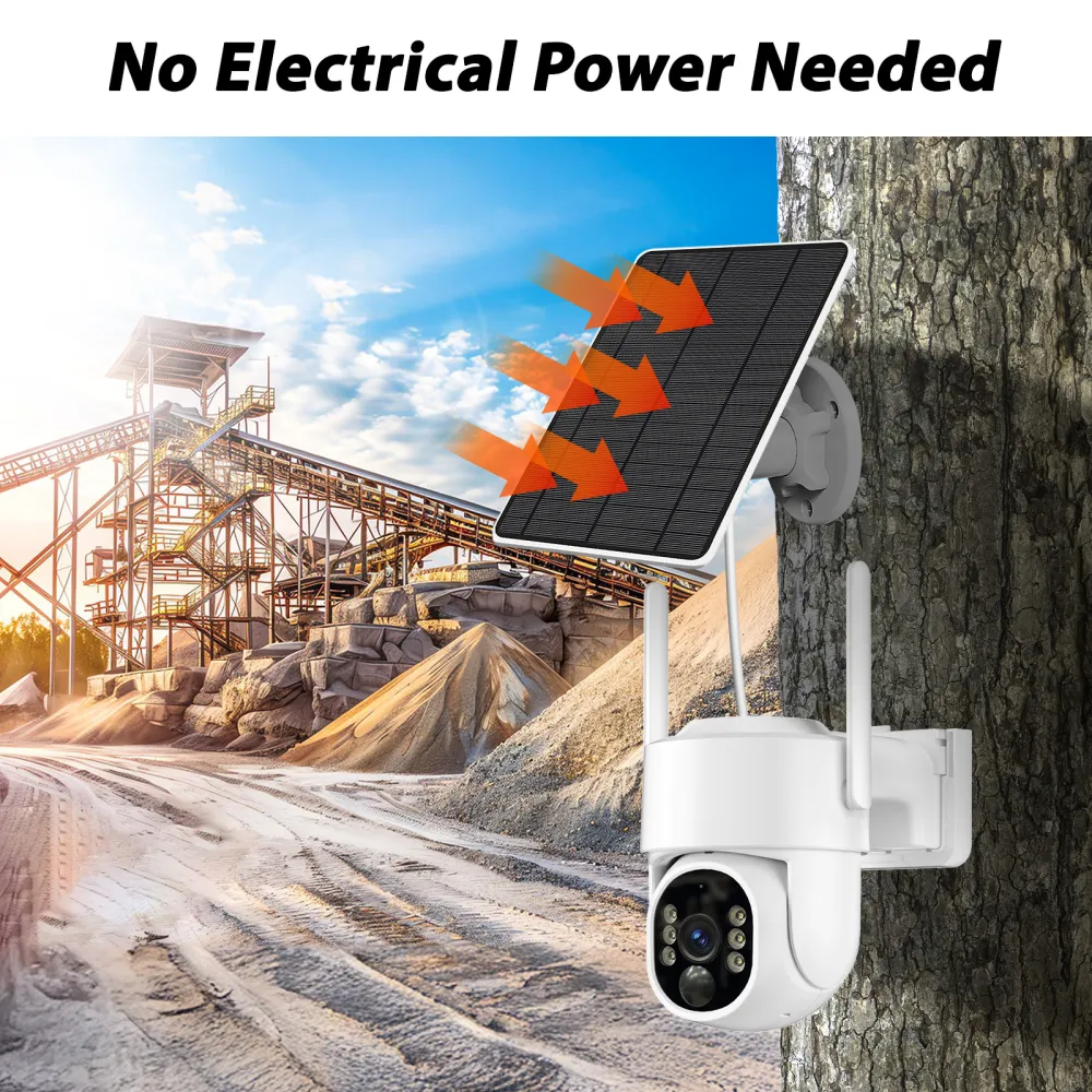 4G Solar PTZ Camera with 64GB Card 5