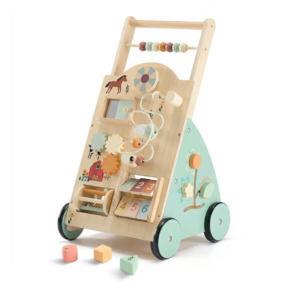 Wooden Baby Walker 6