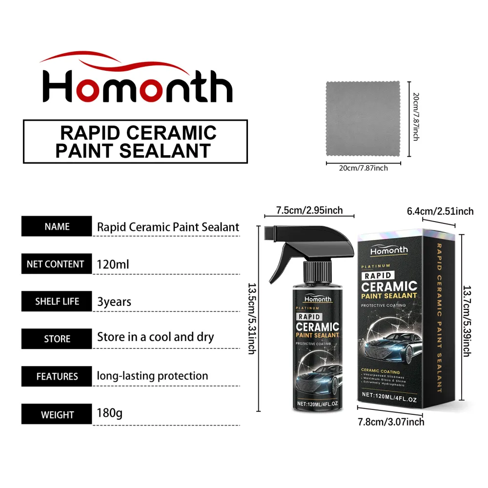 Rapid Ceramic Paint Sealant Spray 2