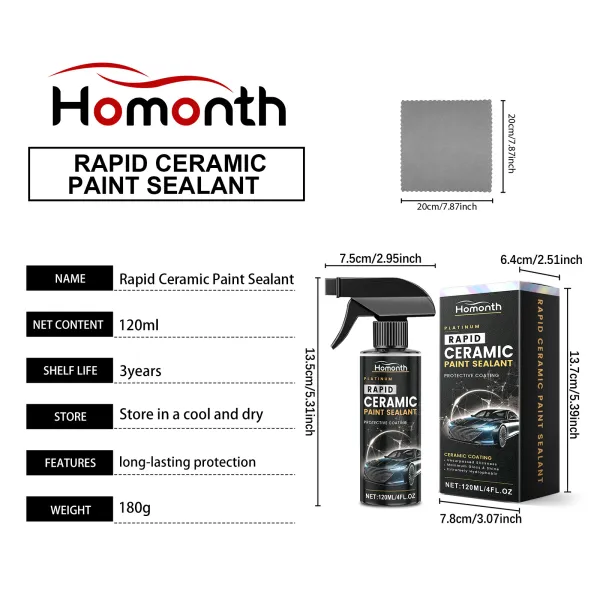 Rapid Ceramic Paint Sealant Spray