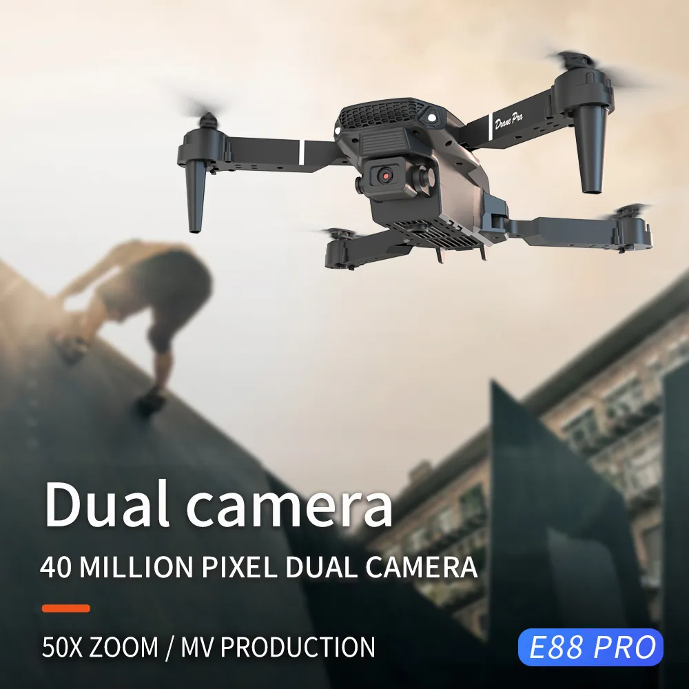 E88Pro Dual Camera Dual Electric Drone 4
