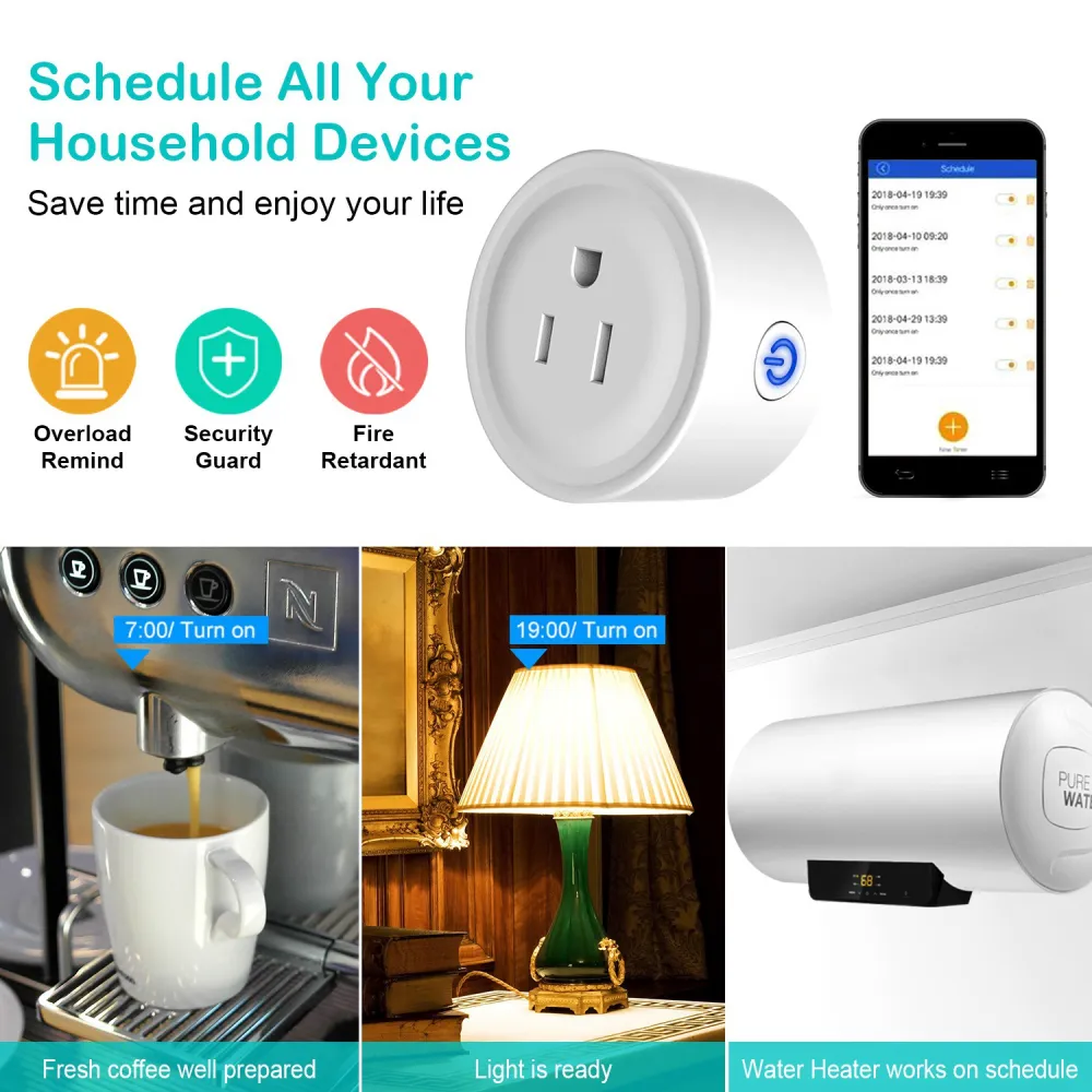 WiFi Smart Plug with Voice Control 8