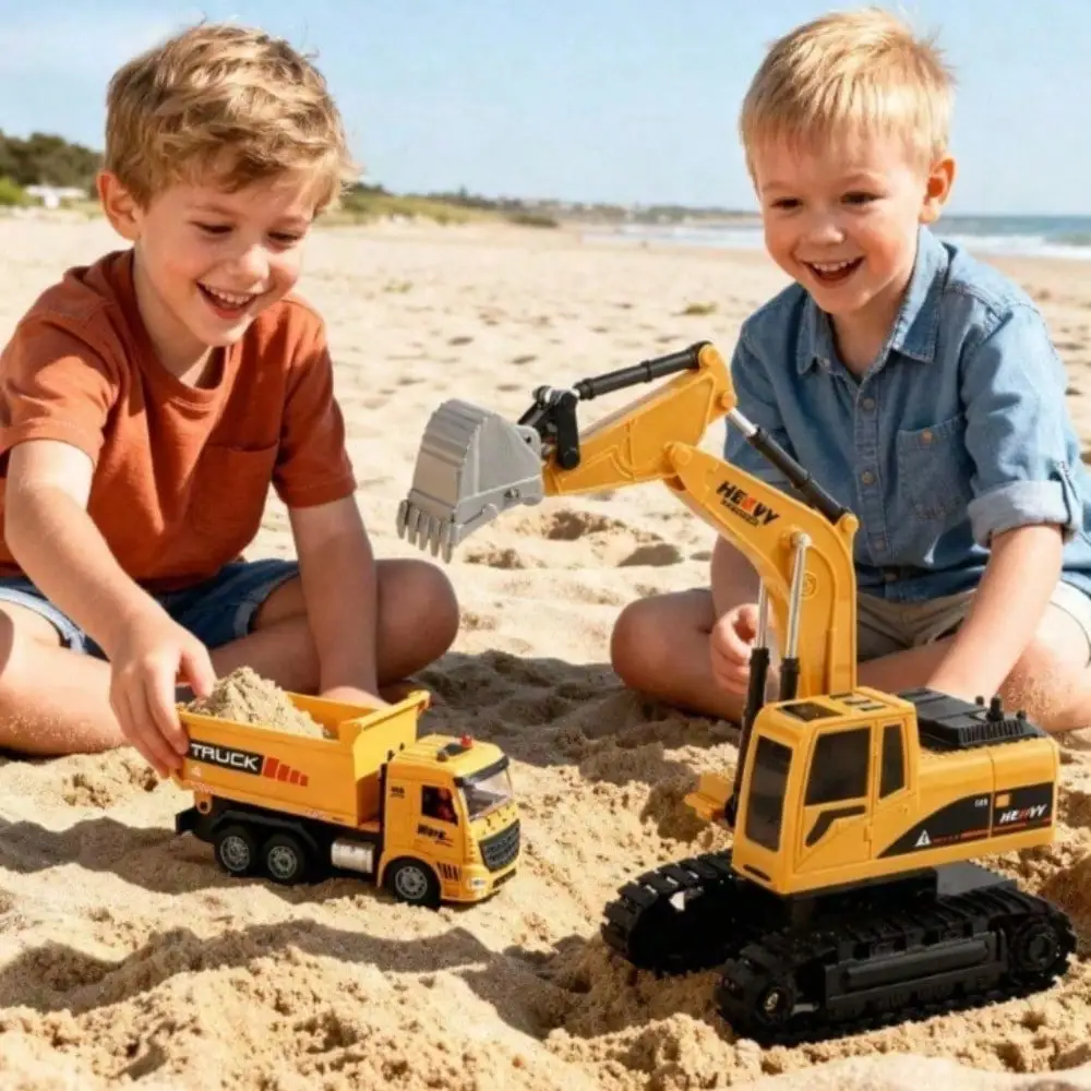 RC Dump Truck And Excavator Set 5