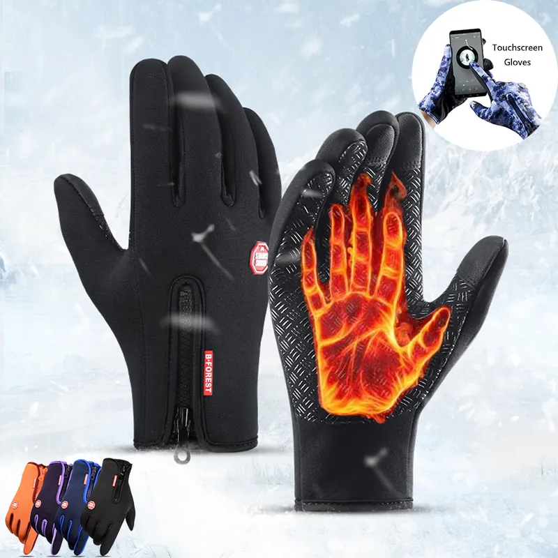 Winter Gloves Touch Screen Riding Motorcycle 3
