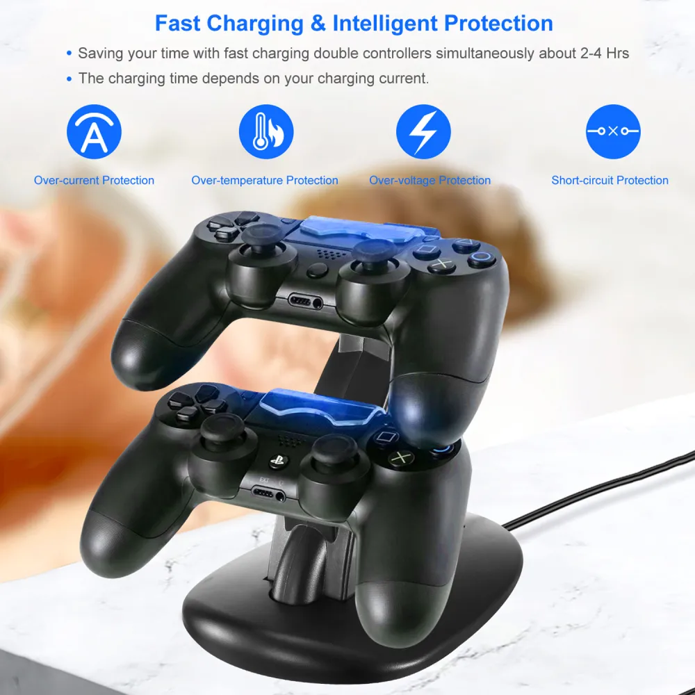 Charging Dock Station Dual Micro USB Charger 4