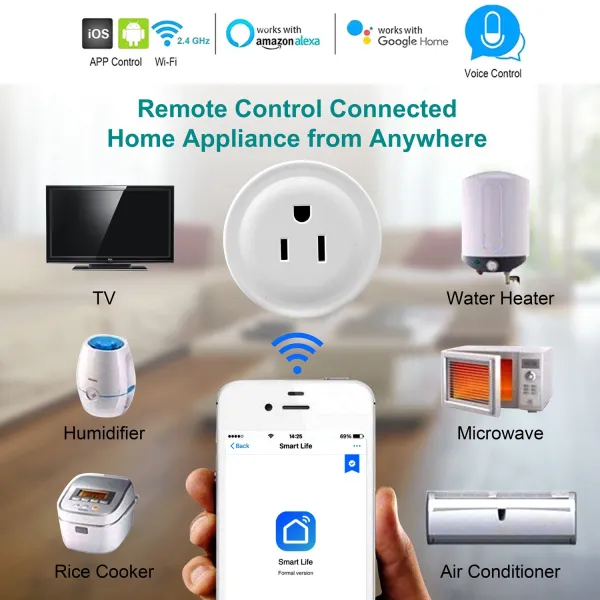 WiFi Smart Plug with Voice Control