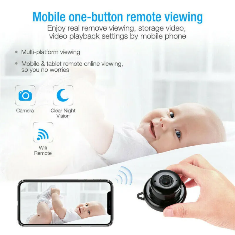 Camera WiFi 1080P Wireless IR Indoor Outdoor 3