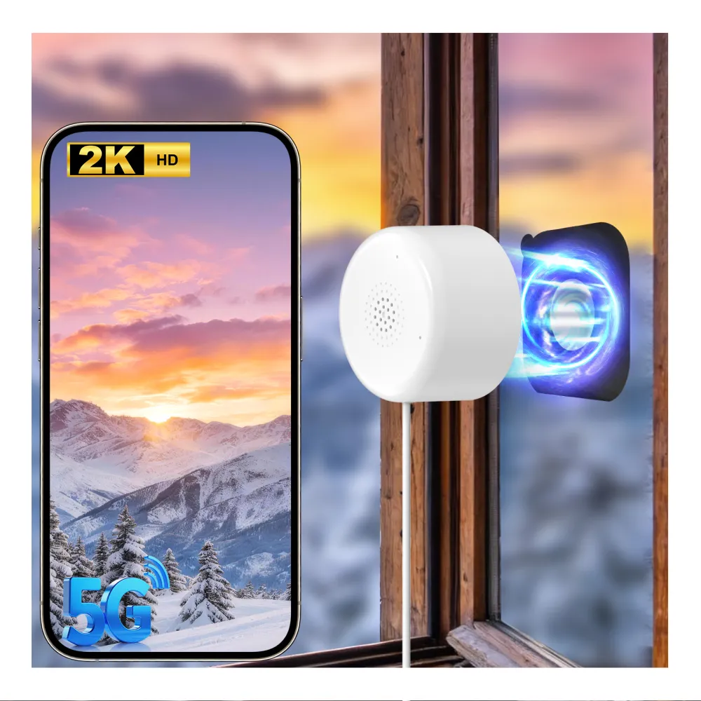 3MP Window Camera With Bracket WiFi Indoor 4