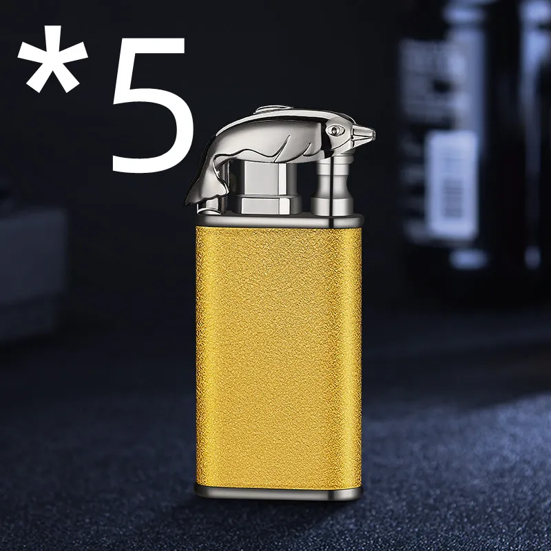 Creative Blue Flame Lighter Dolphin Dragon 58
