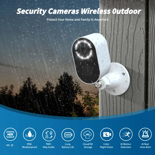 Solar Wireless Security Camera