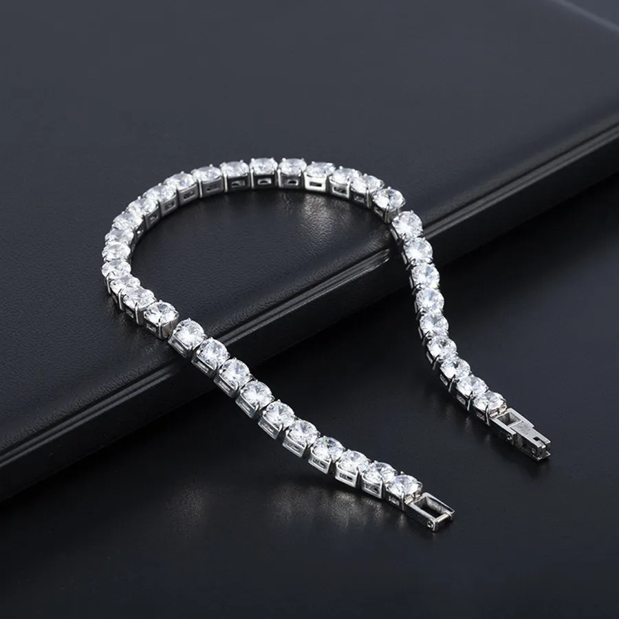 Sleek Luxury Sparkling Zircon Bracelet 5