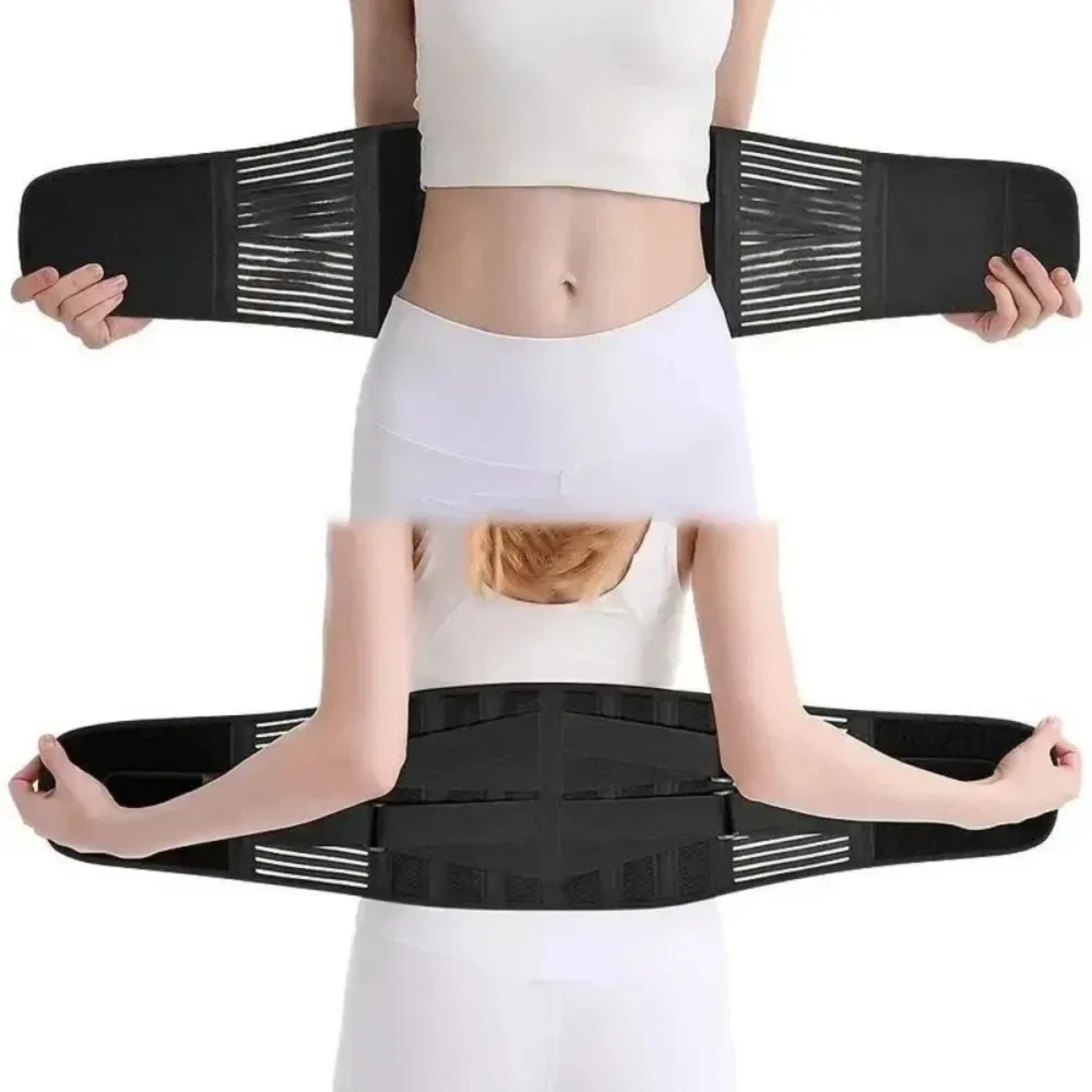 Adjustable Lower Back Brace Lumbar Support 6