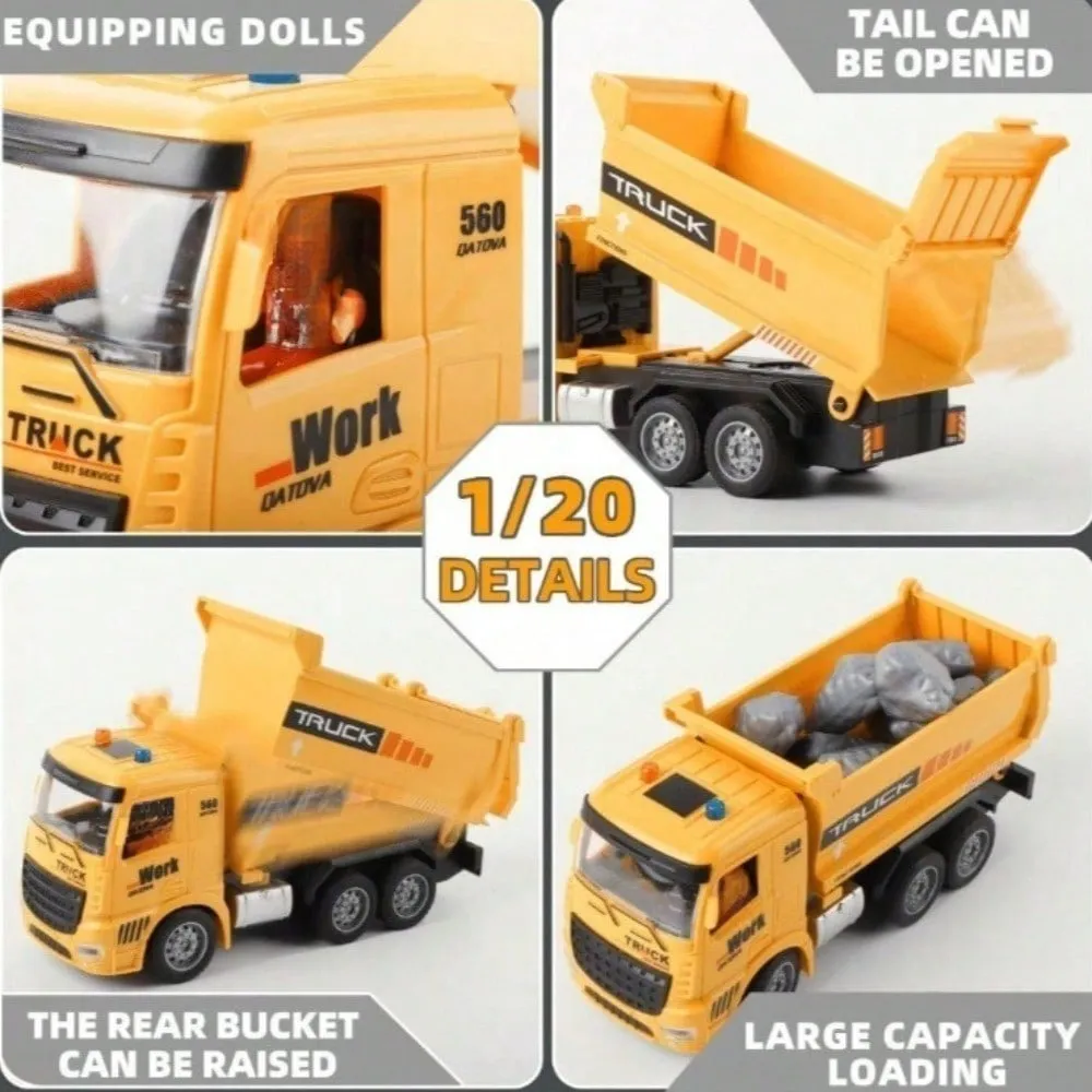 RC Dump Truck And Excavator Set 8