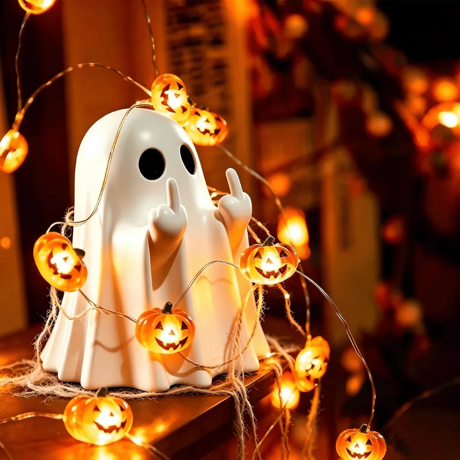 Halloween Pumpkin String Lights Decorations 5