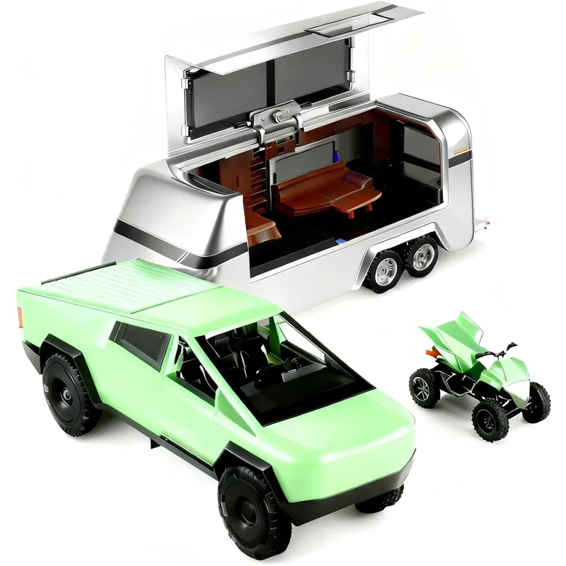 Diecast Metal Pickup Truck Toys For Boys Age 3