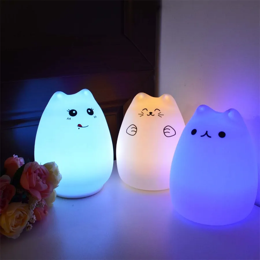 Silicone Touch Sensor LED Night Light 21