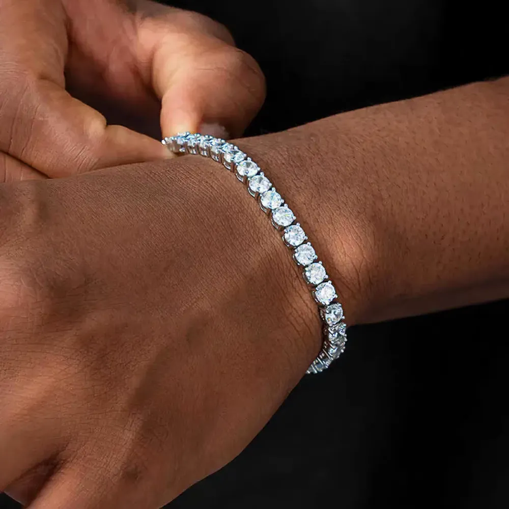 Sleek Luxury Sparkling Zircon Bracelet 7