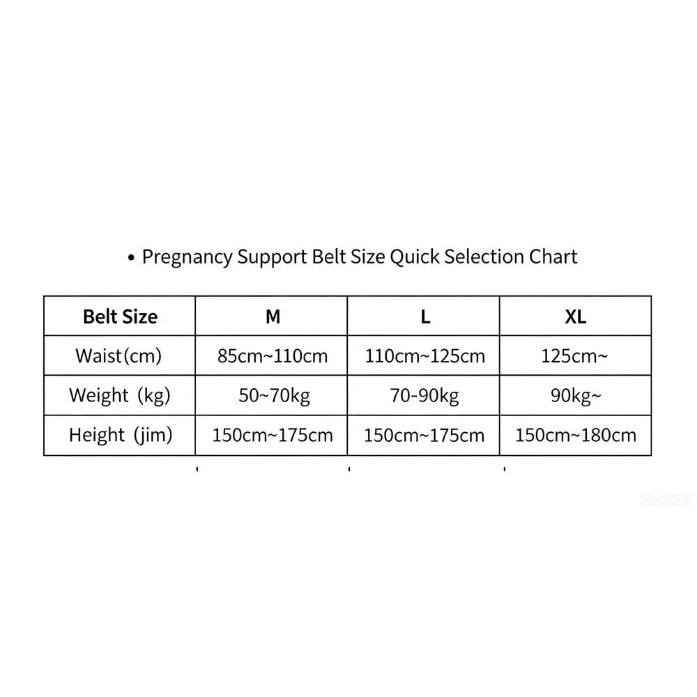 Adjustable Shoulder Strap Maternity Support 3