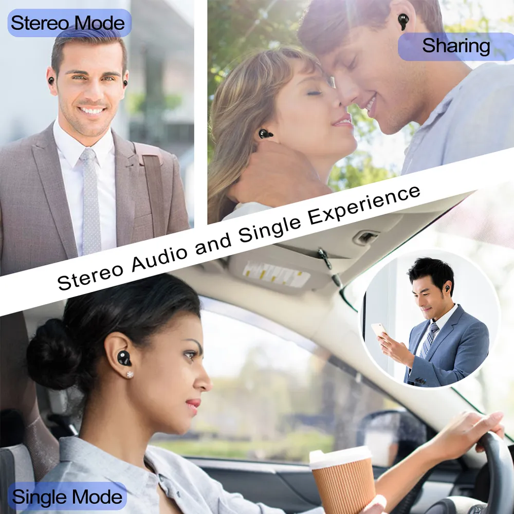 True Wireless V4.2 Earbuds IPX4 In-ear 10