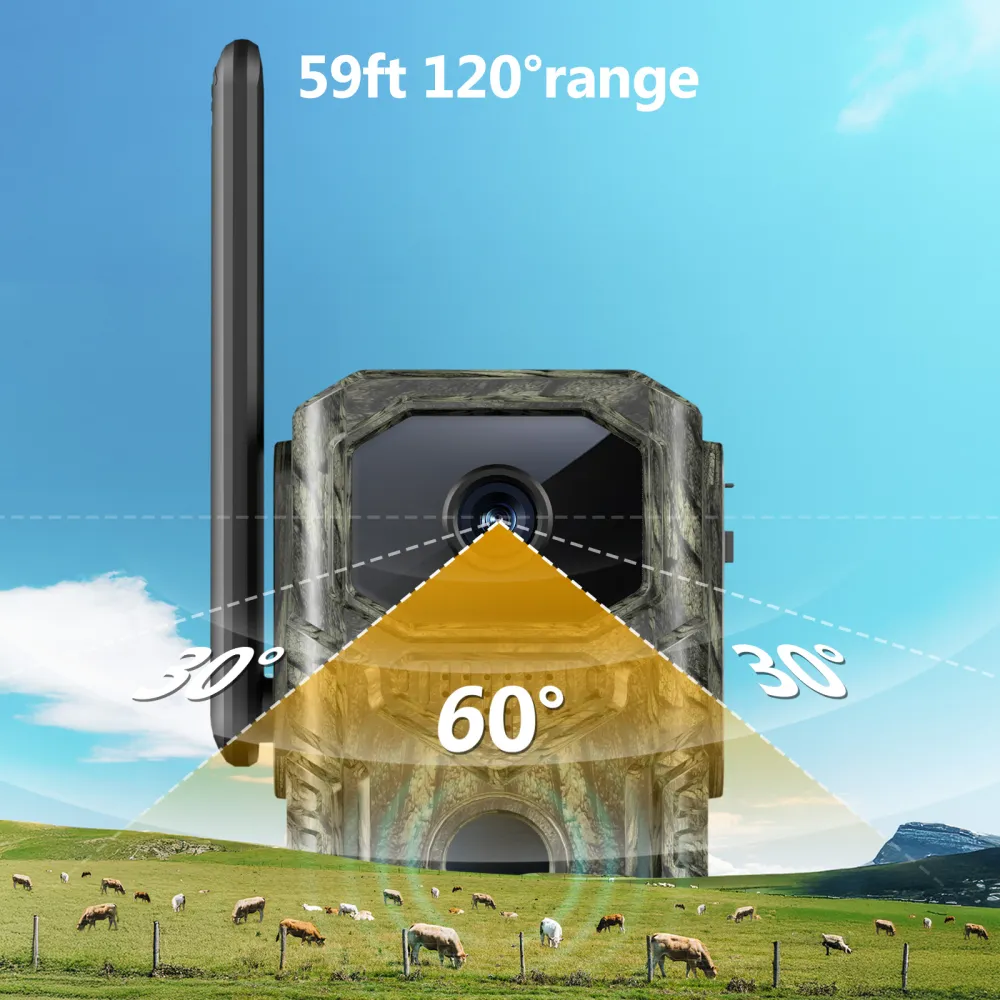 4G GPS Hunting Outdoor Trail Camera Wide 6