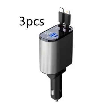 Metal Car Charger 100W Super Fast Charging 22