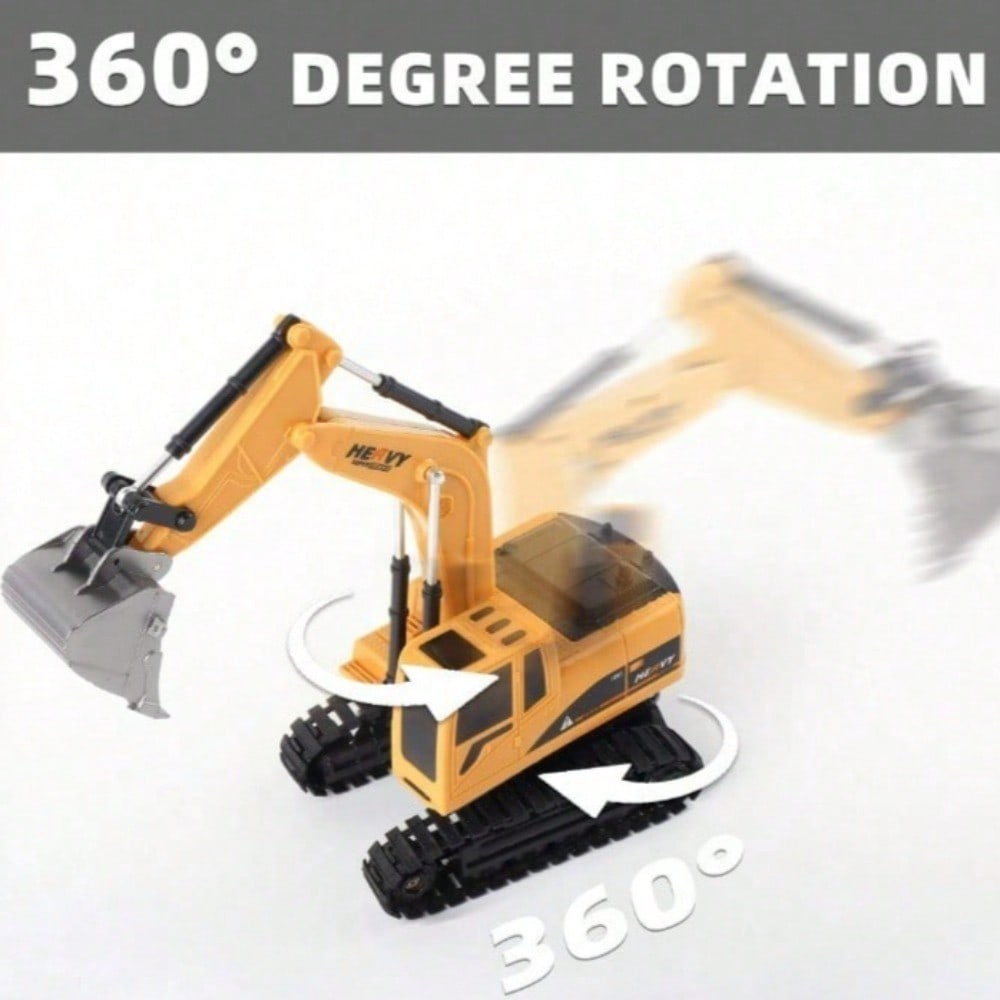 RC Dump Truck And Excavator Set