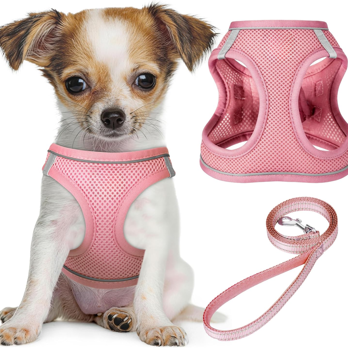 No Pull Dog Puppy Harness And Leash Set