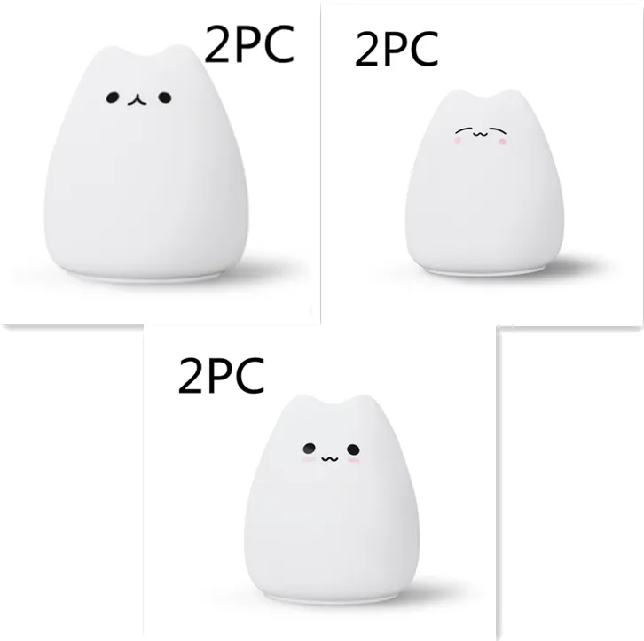 Silicone Touch Sensor LED Night Light 4