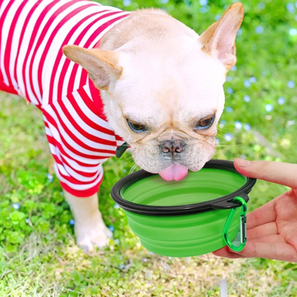 Dog Bowl Pet Collapsible Bowls 6