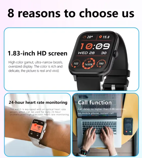 1.83" Fitness Smartwatch 5