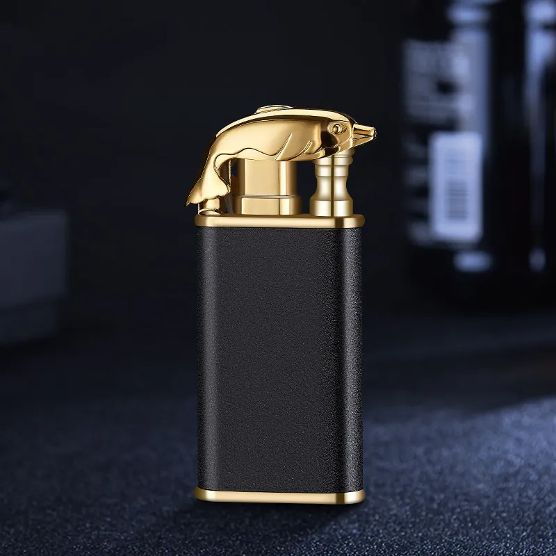 Creative Blue Flame Lighter Dolphin Dragon 39