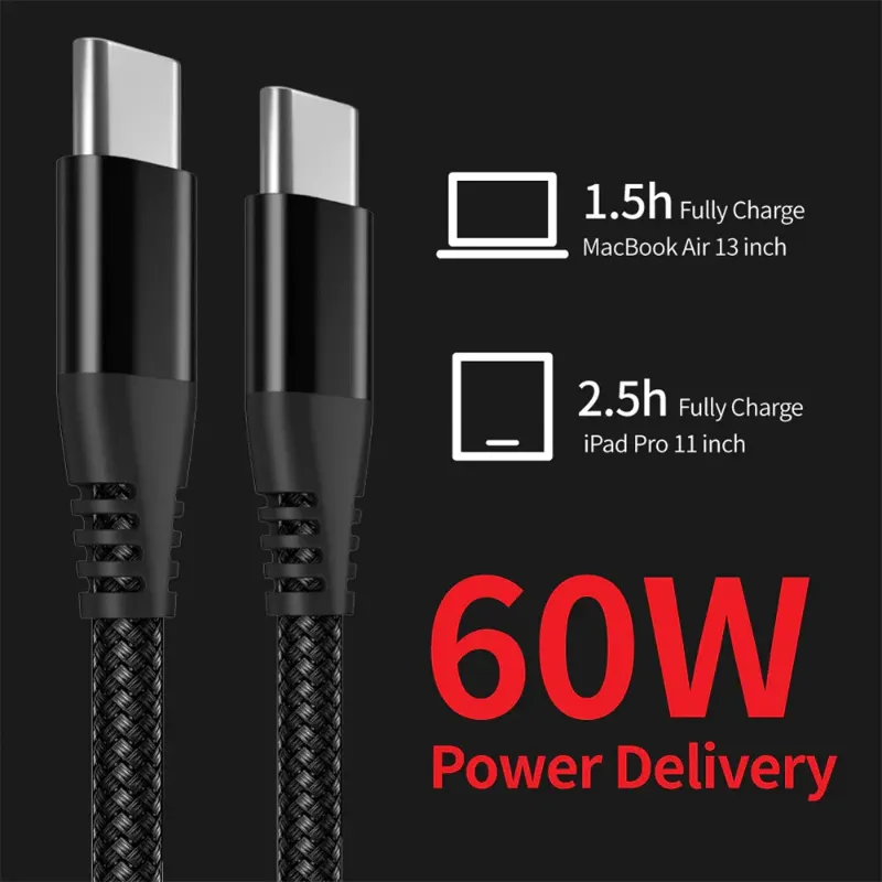 Braided USB-C Charging Cable 6