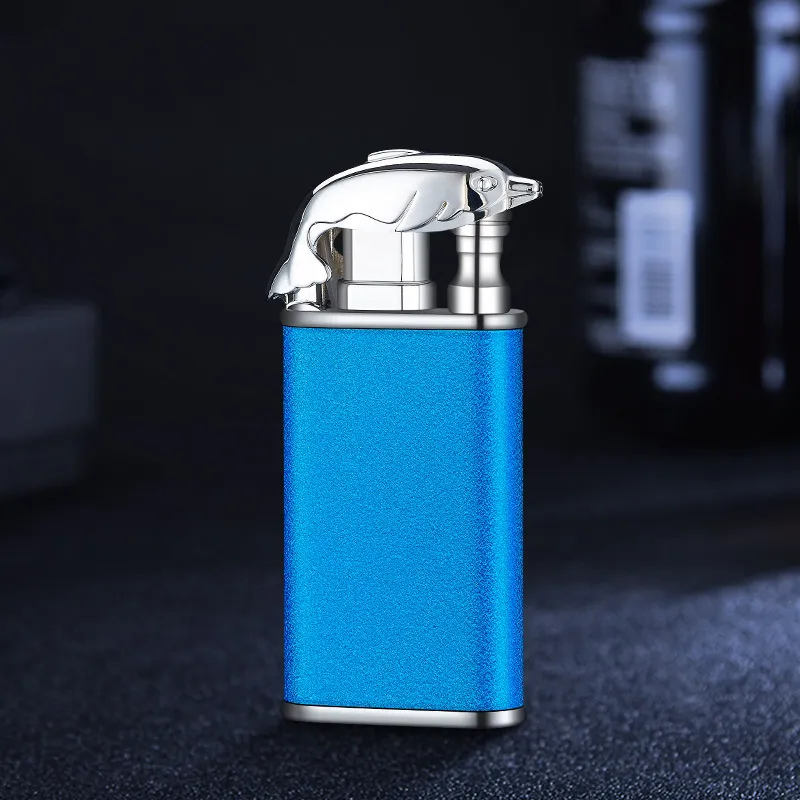 Creative Blue Flame Lighter Dolphin Dragon 46