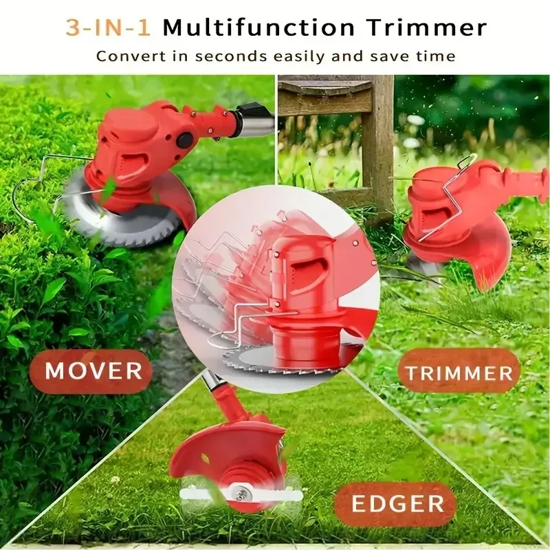 Cordless Electric Weed Wacker Portable Grass 2