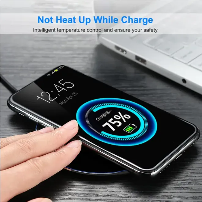 Wireless Charger Qi Certified Ultra Slim 5W 4