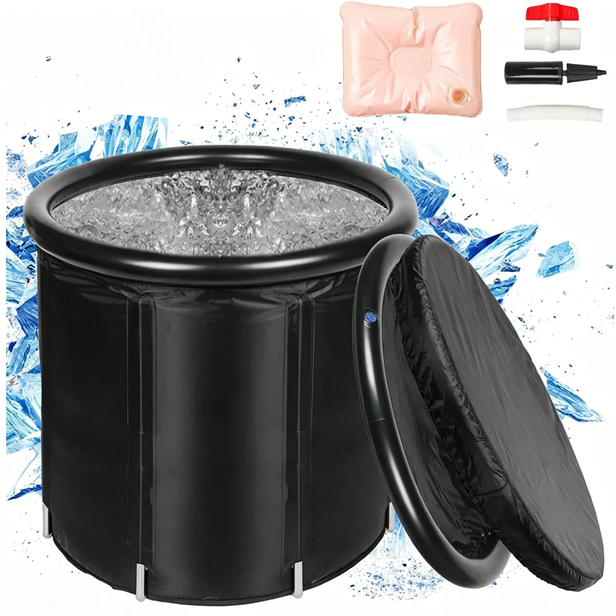 105 Gallons Ice Bath Cold Plunge Tub With