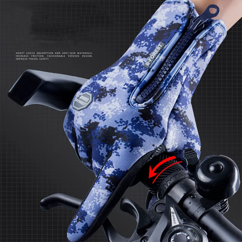 Winter Gloves Touch Screen Riding Motorcycle 15