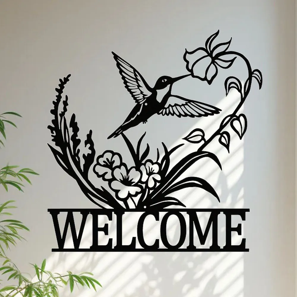 Vintage Metal Wall Art Hanging Set For Home 10