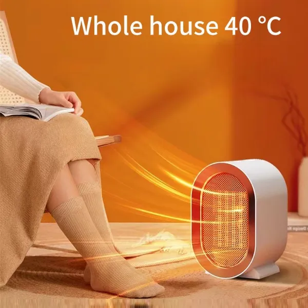 Desktop Electric Heater Mini Portable Fan 6