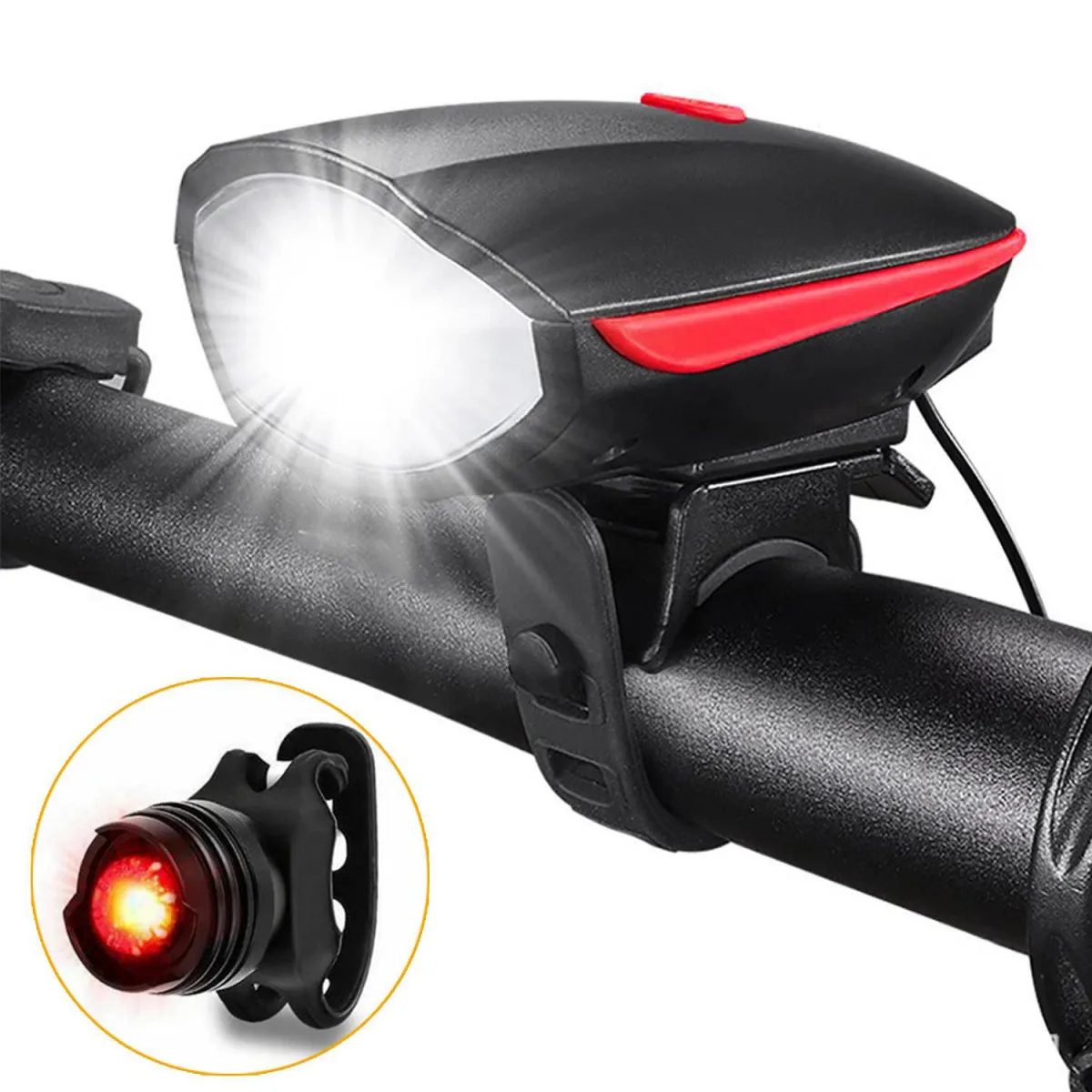 USB Rechargeable Bike Headlight