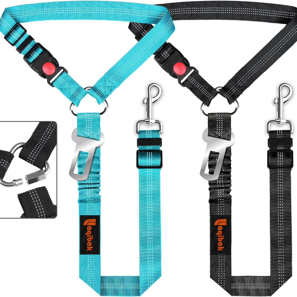 Removable Dog Seat Belt Harness For Car