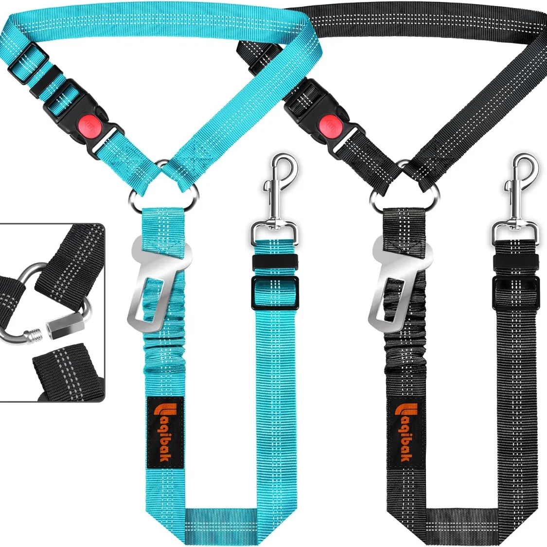Removable Dog Seat Belt Harness For Car
