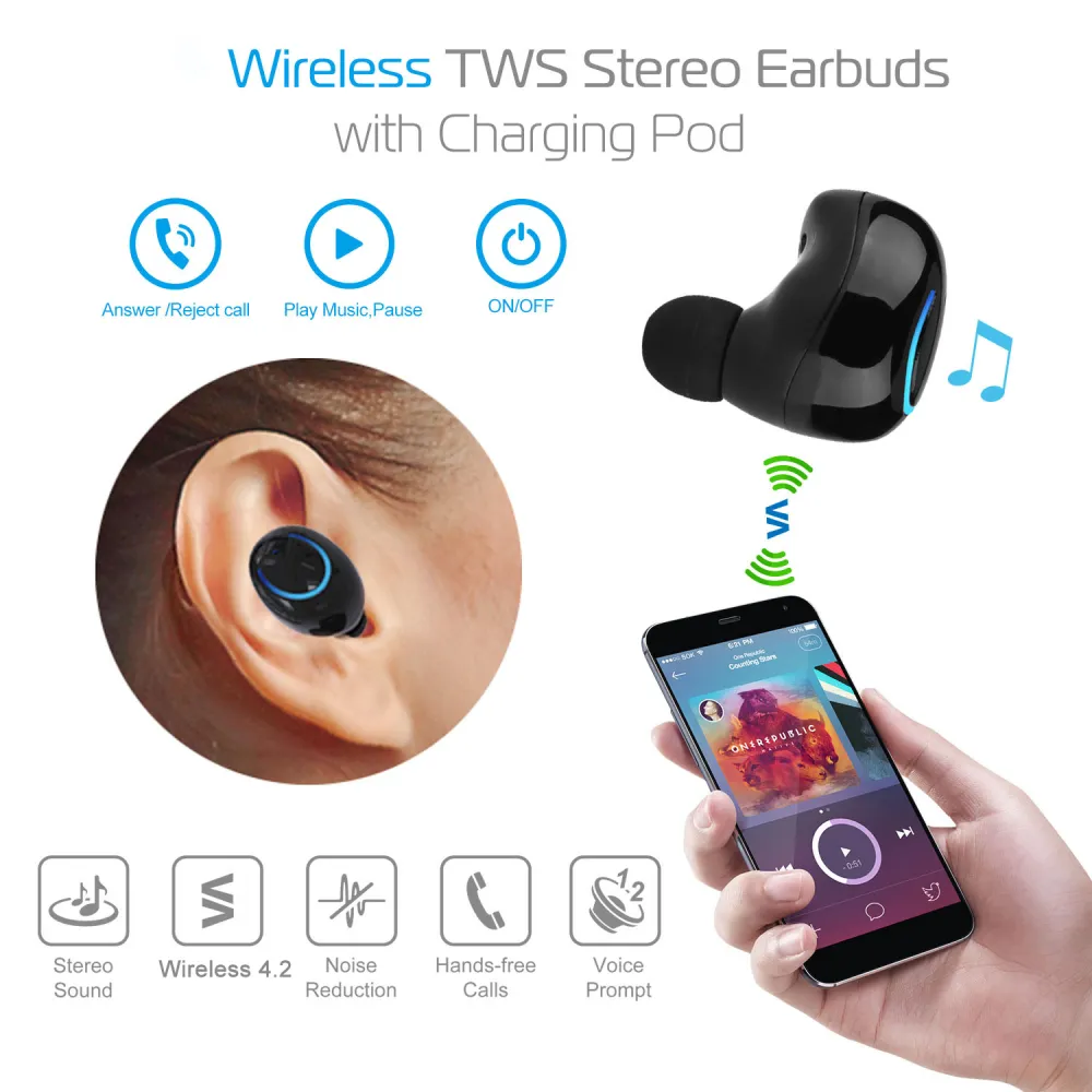 Wireless TWS Stereo Earbuds 5