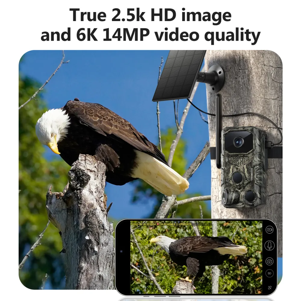4G GPS Hunting Outdoor Trail Camera Wide 4