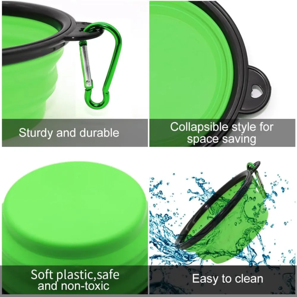 Dog Bowl Pet Collapsible Bowls 7