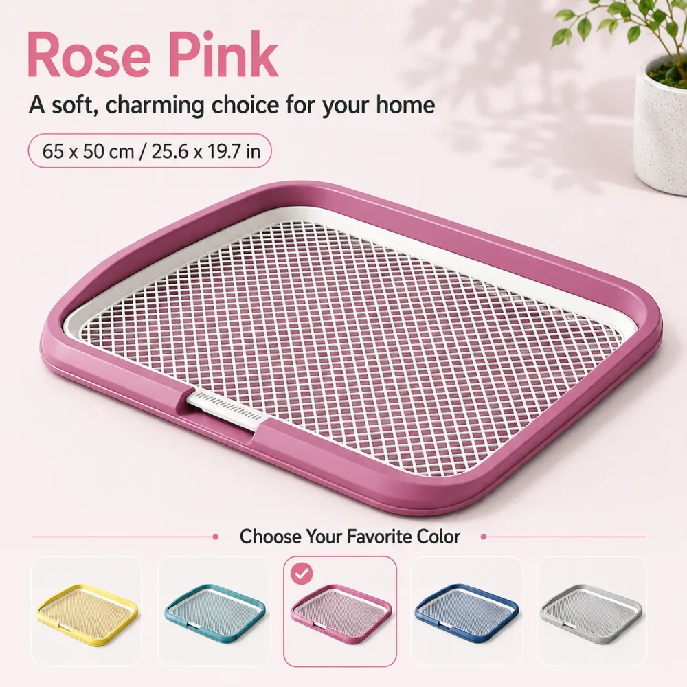 Dog Potty Tray With Removable Grating 10