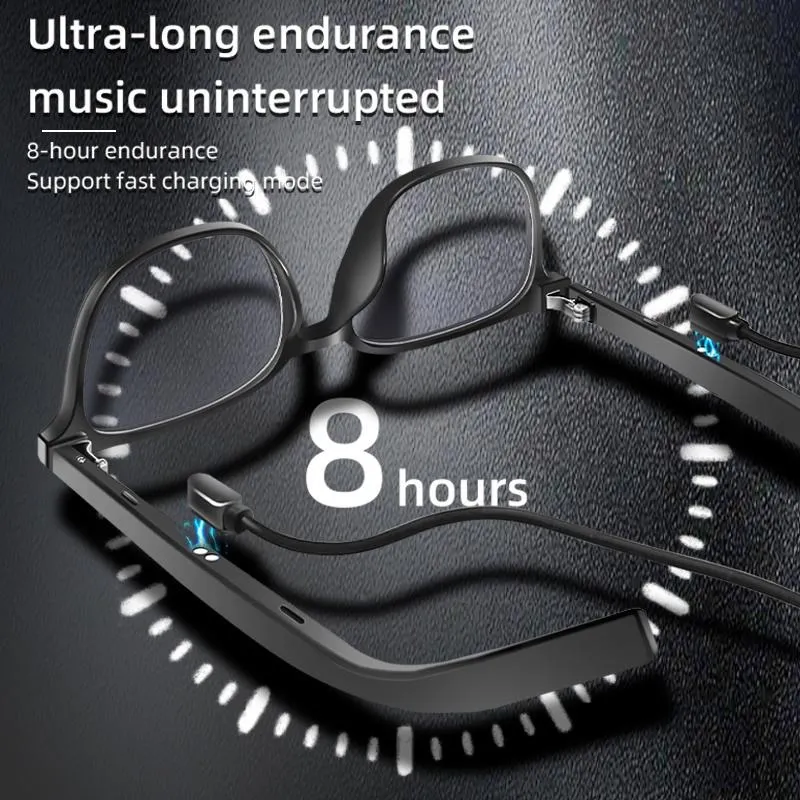 Smart AI Bluetooth Glasses With Magnetic 2